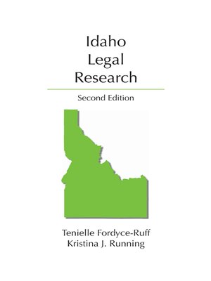 cover image of Idaho Legal Research